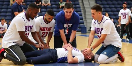 NBA and G League Player Ambassadors Encourage Fans to Master Life-Saving